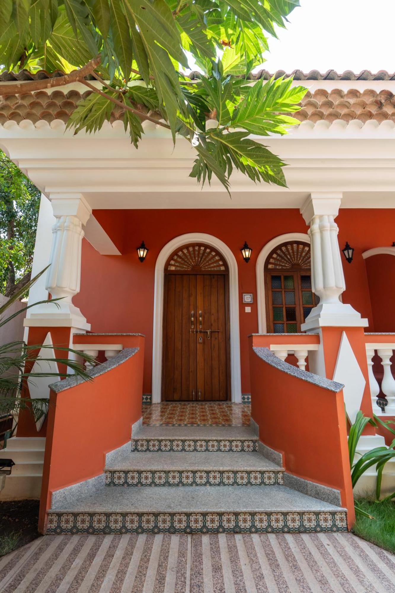 Hotel Casa Albuquerque Vagator Esterno foto